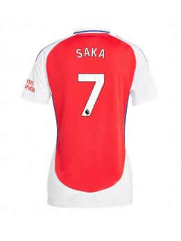 Arsenal Bukayo Saka #7 Zenski Domaci Dres 2024-25 Kratak Rukavima